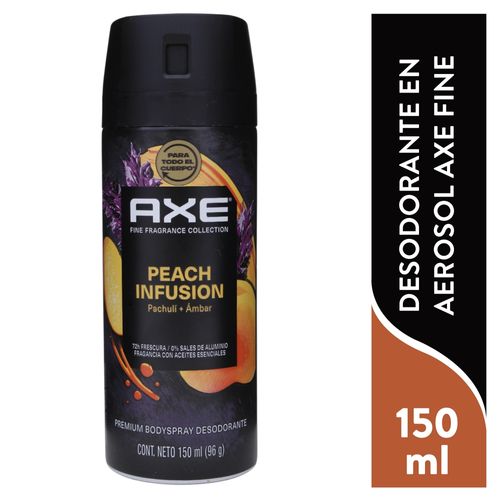 Desodorante Axe Aero Peach Infusion en Spray - 150 ml