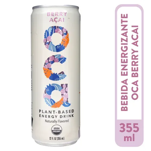 Oca Bebida Energizante Berry Acai 355Ml