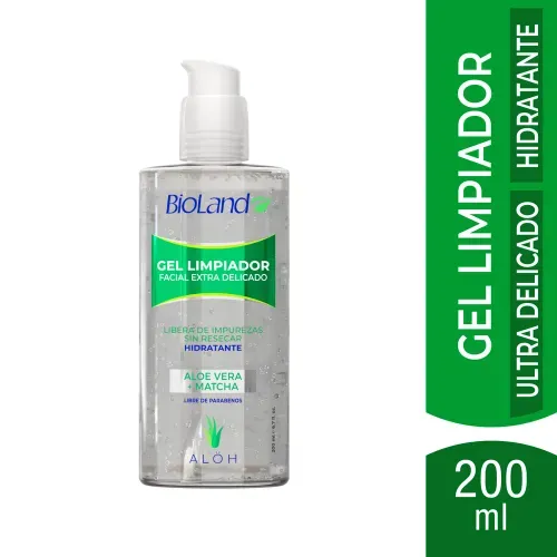 Gel Limpiador Facial BioLand Extra Delicado - 200 ml