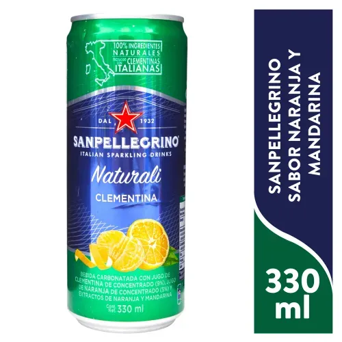 Agua Mineral San Pellegrino Mandarin 330