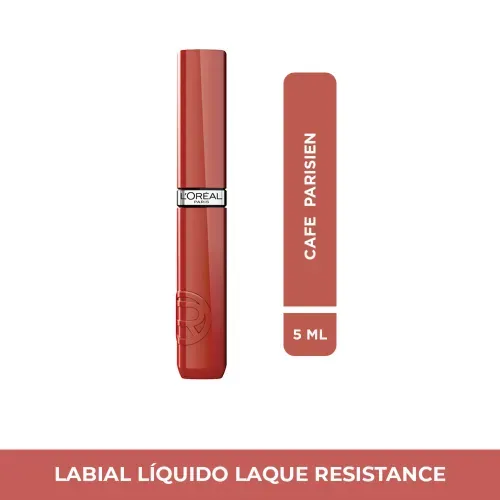 Labial Líquido L'Oreal Infallible Laque Resistance Café Parisien 5ml