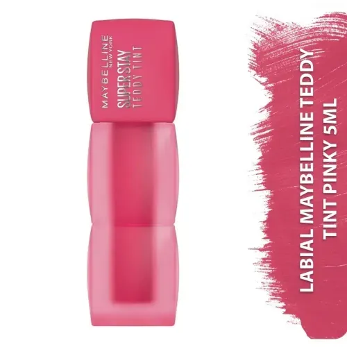 Tinta de Labios Maybelline SuperStay Teddy Tint 45 Pinky Promise - 5ml
