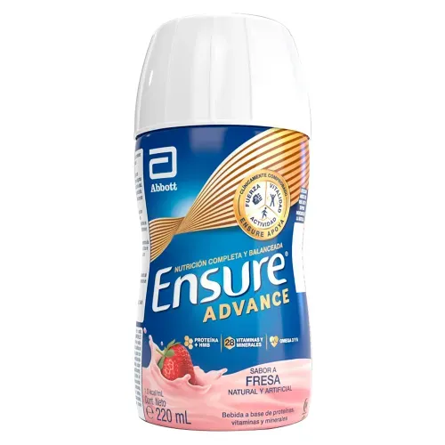 Fórmula Nutricional Ensure® Advance Sabor Fresa - 220ml