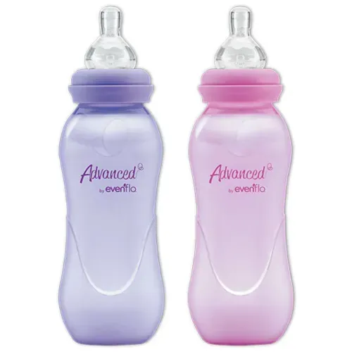 Biberón Evenflo Ligth Niña 2 Pk -  8 oz