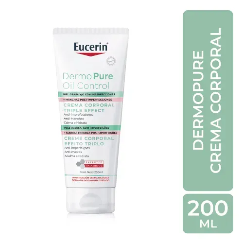 Dermatología Eucerin Eucerin Dermopure Creme Triple Ef 200ml