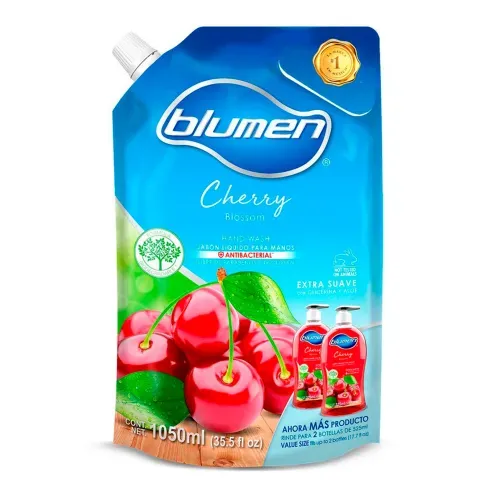 Jabón Blumen Liquido Cherry - 1050 ml