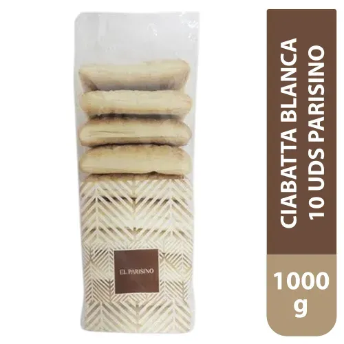 Ciabatta Blanc Bol 10u Parisino 1000gr