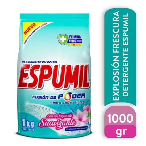 Det Polvo Espumil Suaviz Frescura 1000g