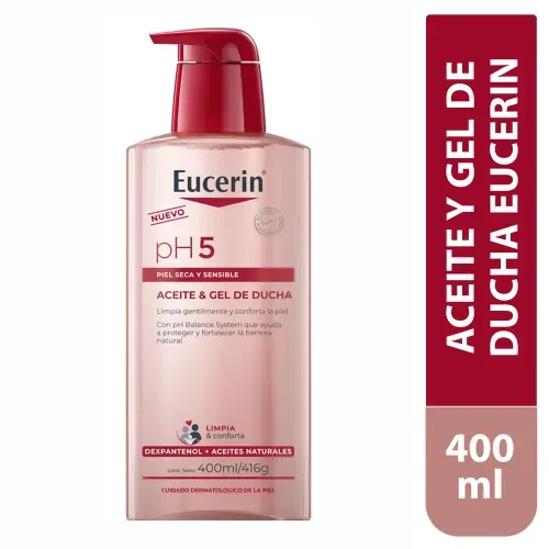 Dermatología Eucerin Eucerin Ph5 Aceite y Gel De Ducha 400 ml