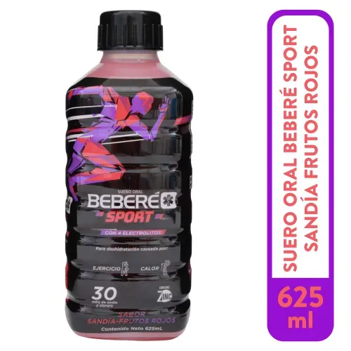 Bebere Sport Sandia Frutos Rojos 625 ml