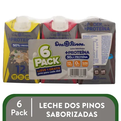 Uht Leche Saborizada Proteina 6pk 1500ml