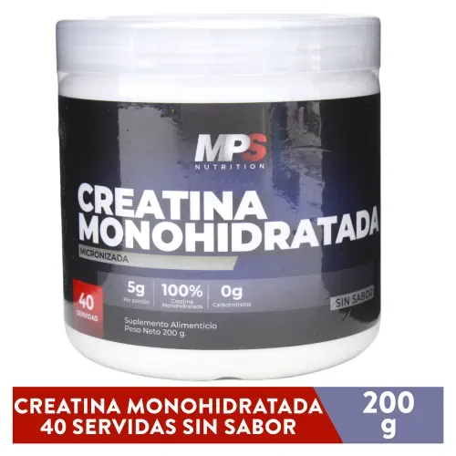 Creatina Monohidratada Mps  Nutrition - 200 g