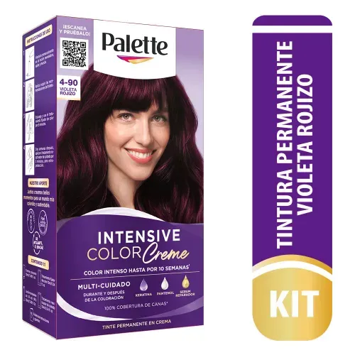 Tinte Palette cc 4-90 Violeta Rojizo Kit