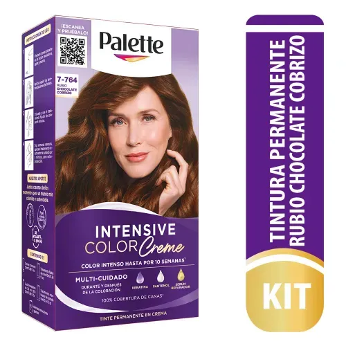 Tinte para cabello Palette color 7-764 rub chocolate - 50 g