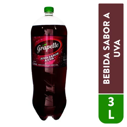 Gaseosa Grapette Sabor Uva Jumbo - 3 L