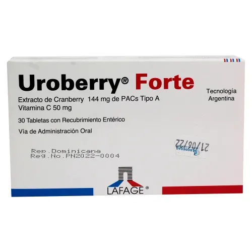 Uroberry Lafage Forte 144Mg 50Mg 30Tab