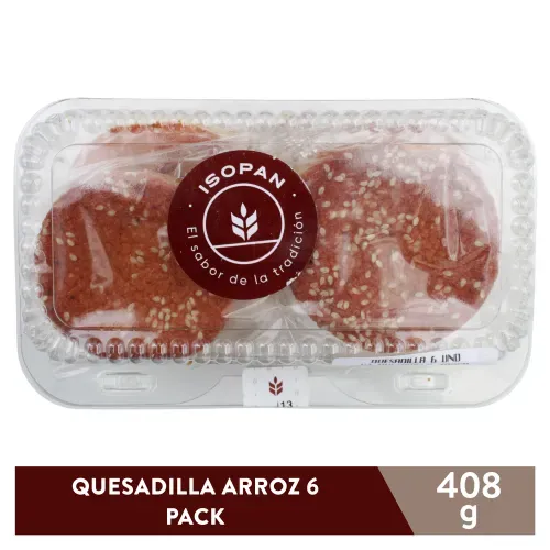 Quesadilla Arroz 6 Pack 408g