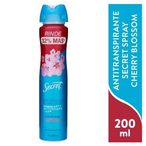 Secret Ap Spray Cherry Blossom 124g