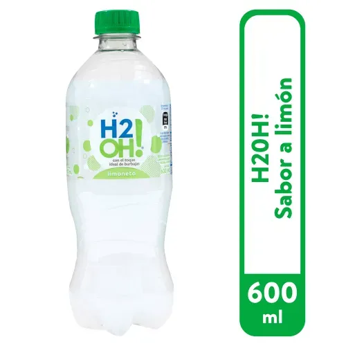 Gaseosa H2OH Limoneto Pet - 600ml