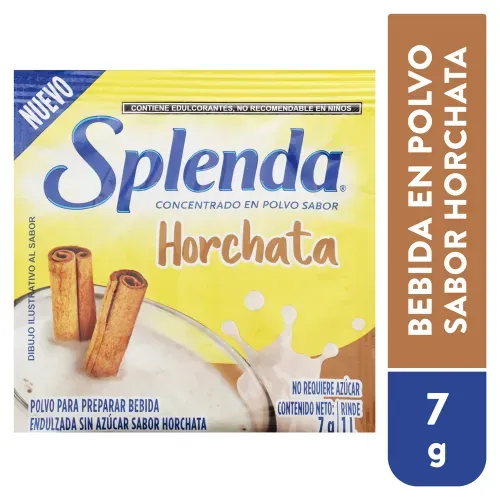 Bebida En Polvo Splenda Horchata8 7gr
