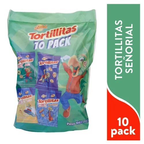 10pack Tortillitas 200 Gr