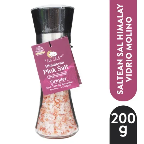 Saltean Sal Himalay Vidrio Molino 200 g