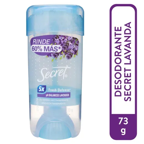 Secret Clear Gel Lavender 73g