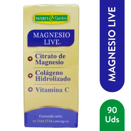 Maglive t Caja x 1 Frasco x 90 g