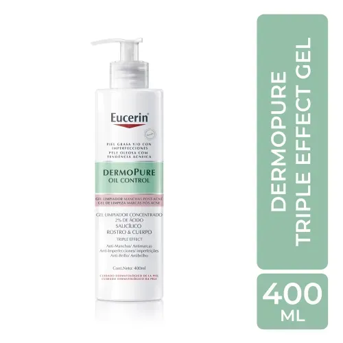 Dermatología Eucerin Eucerin Dermopure Gel Triple Ef 400ml