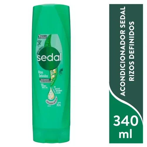 Acondicionador Sedal Rizos Definido en Crema - 340 ml
