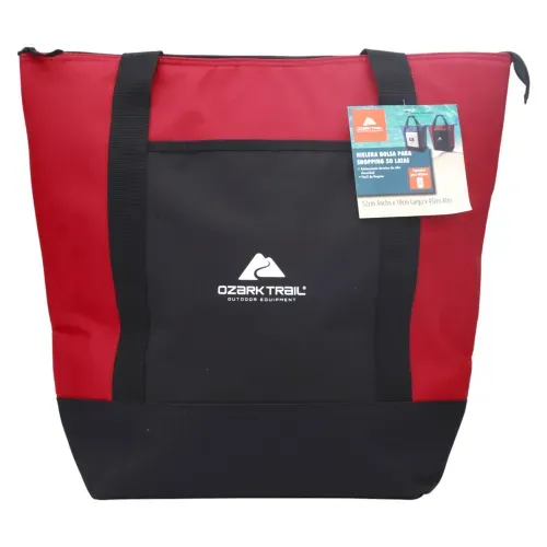 Hielera Ozark Trail tote bag  con capacidad para 50 latas surtido