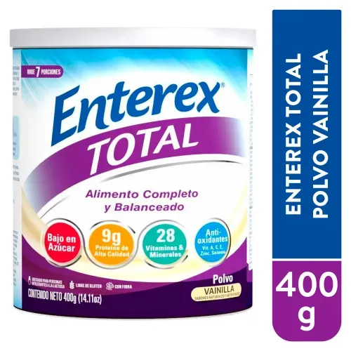 Enterex Total Vainilla X 400gr