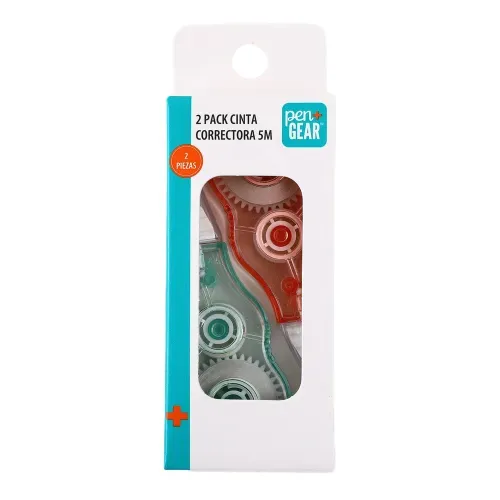 Cinta correctora Pen + Gear mini pack - 2 Pzas
