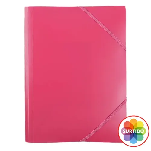 Folder con elástico Pen + Gear tamaño A4 colores surtidos