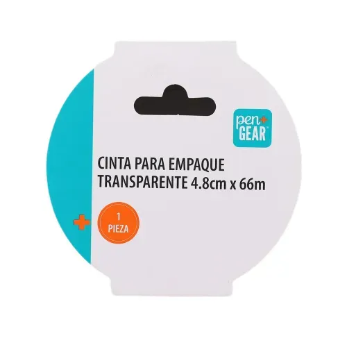 Cinta Pen + Gear transparente para empaque