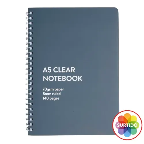 Cuaderno Pen + Gear rayado colores surtido - 70 hojas