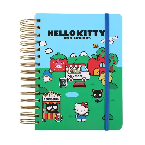 Agenda Hello Kitty de resortes - 240 hojas