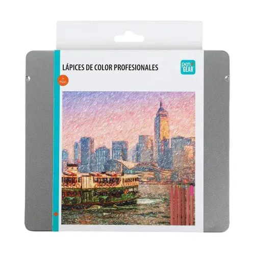 Lápices de color Pen + Gear ultra suaves - 24 Uds