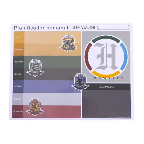 Planificador semanal Pen + Gear Harry Potter
