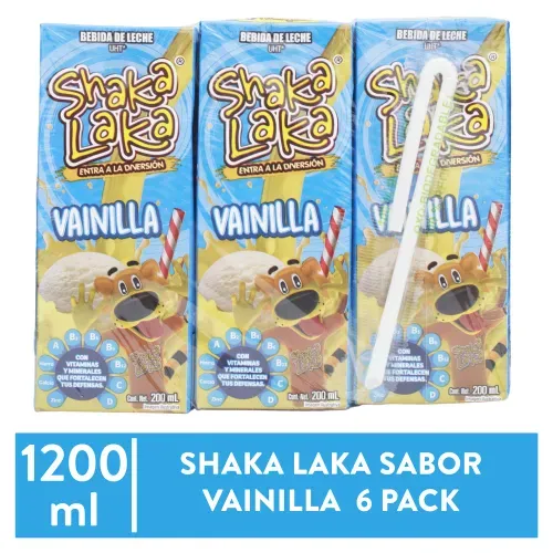 Shaka Laka 6pack Sabor Vainilla 200 Ml