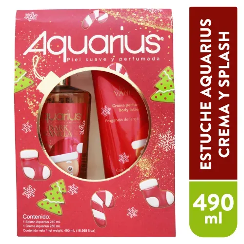 Estuche Aquarius Crema Splash 490ml