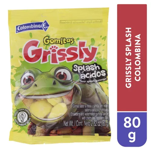 Grissly Colombina Splash - 80 g