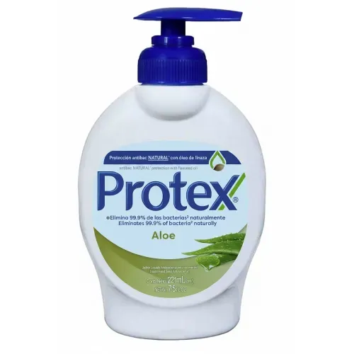 Jabón Líquido Protex Antibacterial Aloe - 221 ml