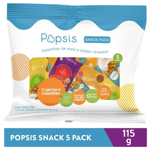 Popsis Snack Pack 115gr