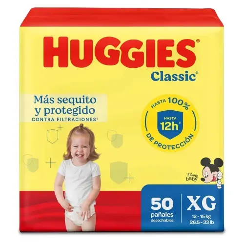 Pañales Huggies Classic