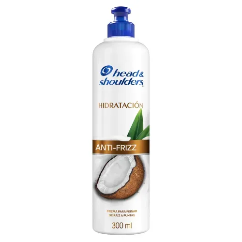 Crema para Peinar  Head & Shoulders Hidratación Aceite de Coco Control Caspa 300ml