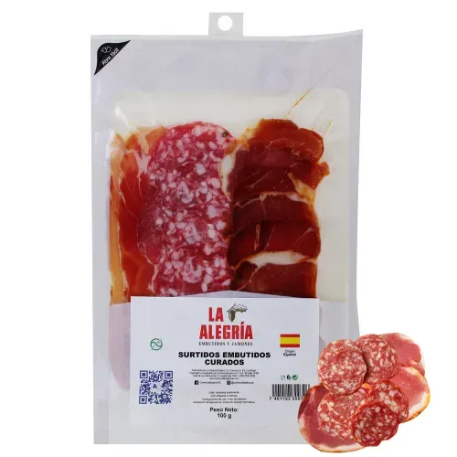 Surtido Embutidos Curados 100g La Alegria