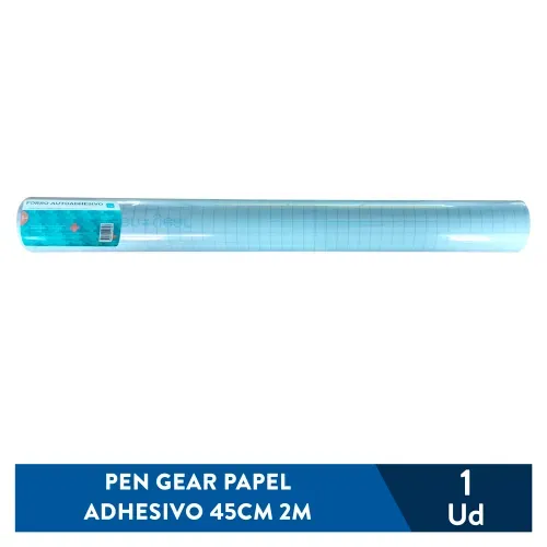 Papel Adhesivo Pen + Gear 45 cm x 2 m - 1 rollo