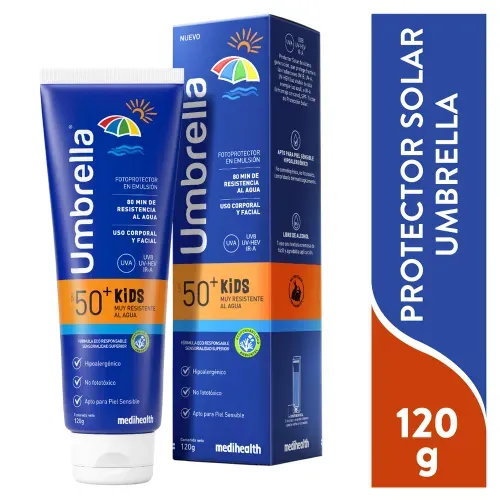 Dermatología Megalabs Umbrella Kids Res Al Agua x 120g
