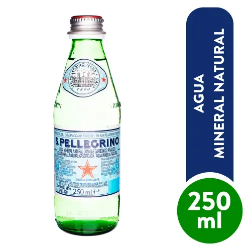 Agua Carbonatada San Peregrino - 250 ml